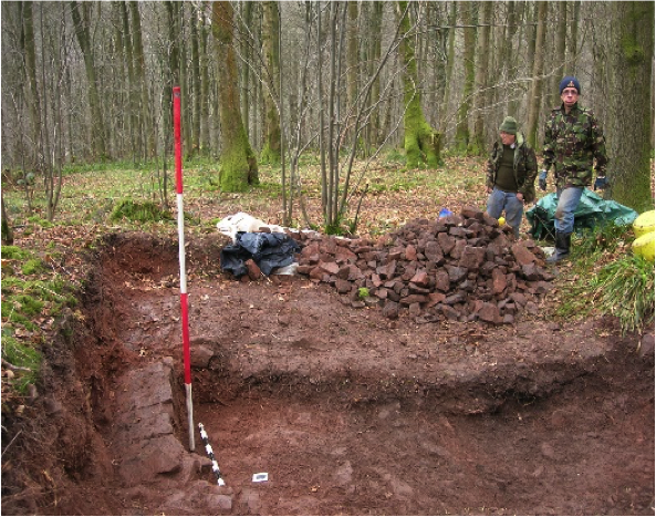 Welshbury Hill Fort Dig